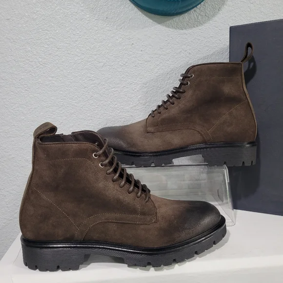 Good Man Brand Modern City Leather Ankle Boots •Made in Italy10.5 M